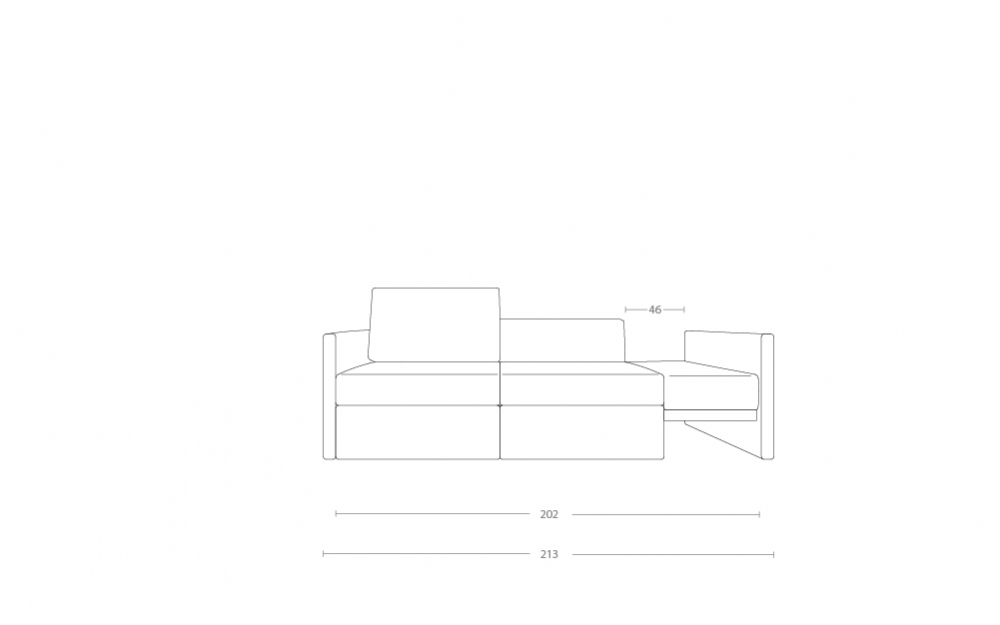Dimensoes do produto sof cama sp